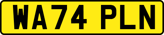 WA74PLN