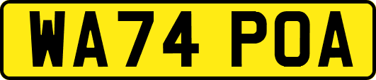 WA74POA