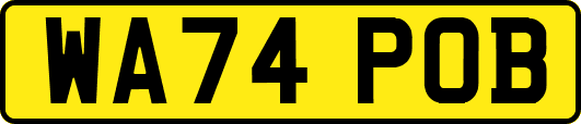 WA74POB