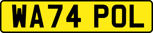 WA74POL