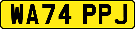 WA74PPJ