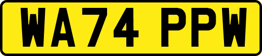 WA74PPW