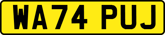 WA74PUJ