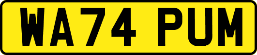 WA74PUM