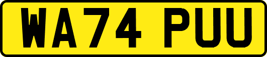 WA74PUU