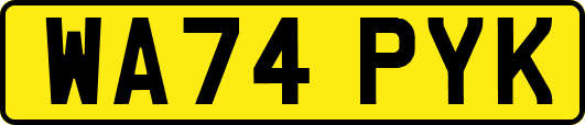 WA74PYK