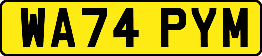 WA74PYM