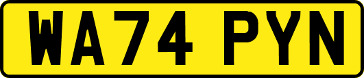 WA74PYN
