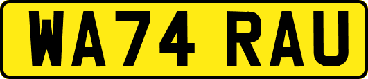 WA74RAU