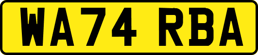 WA74RBA