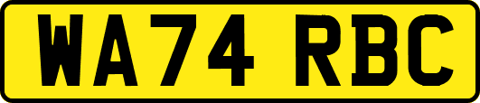 WA74RBC