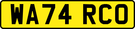 WA74RCO