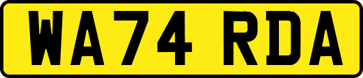 WA74RDA