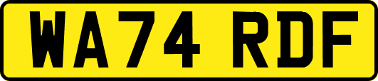 WA74RDF