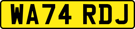 WA74RDJ