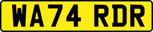 WA74RDR