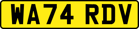 WA74RDV