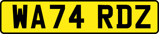 WA74RDZ