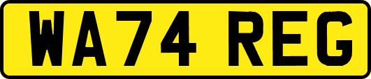 WA74REG