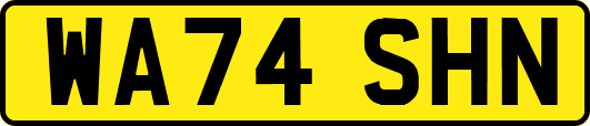 WA74SHN