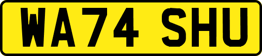 WA74SHU