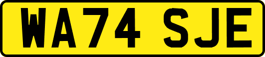 WA74SJE