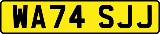 WA74SJJ
