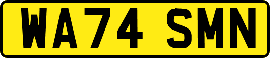 WA74SMN