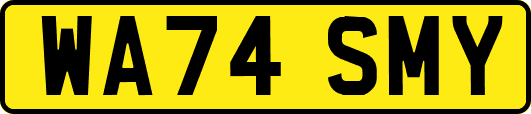 WA74SMY