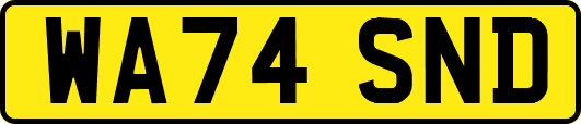 WA74SND