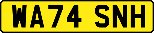 WA74SNH