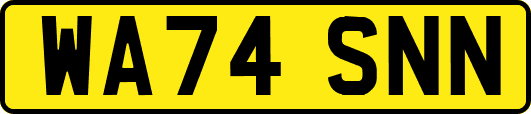 WA74SNN