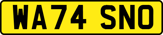 WA74SNO