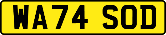 WA74SOD
