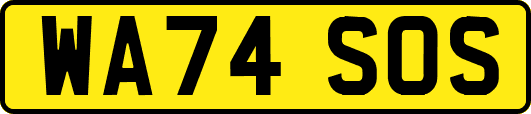 WA74SOS