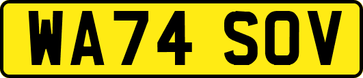 WA74SOV