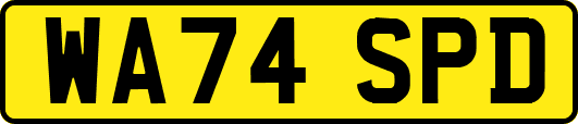 WA74SPD