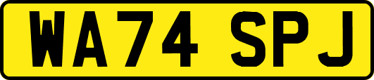 WA74SPJ