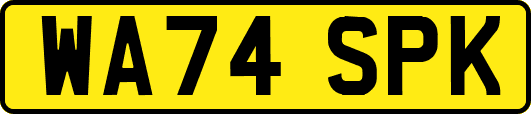 WA74SPK