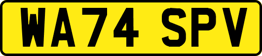 WA74SPV