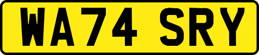 WA74SRY