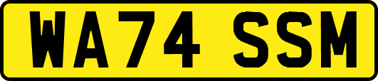 WA74SSM