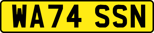 WA74SSN