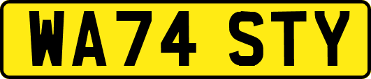 WA74STY