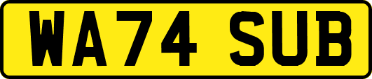 WA74SUB