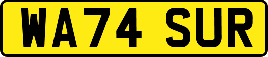 WA74SUR