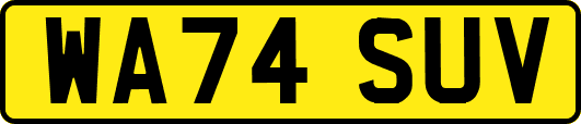 WA74SUV