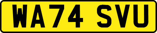 WA74SVU