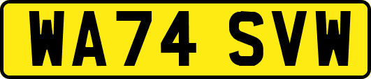 WA74SVW