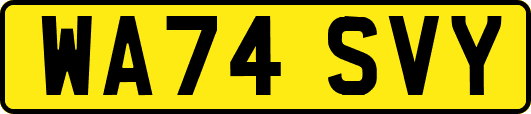 WA74SVY